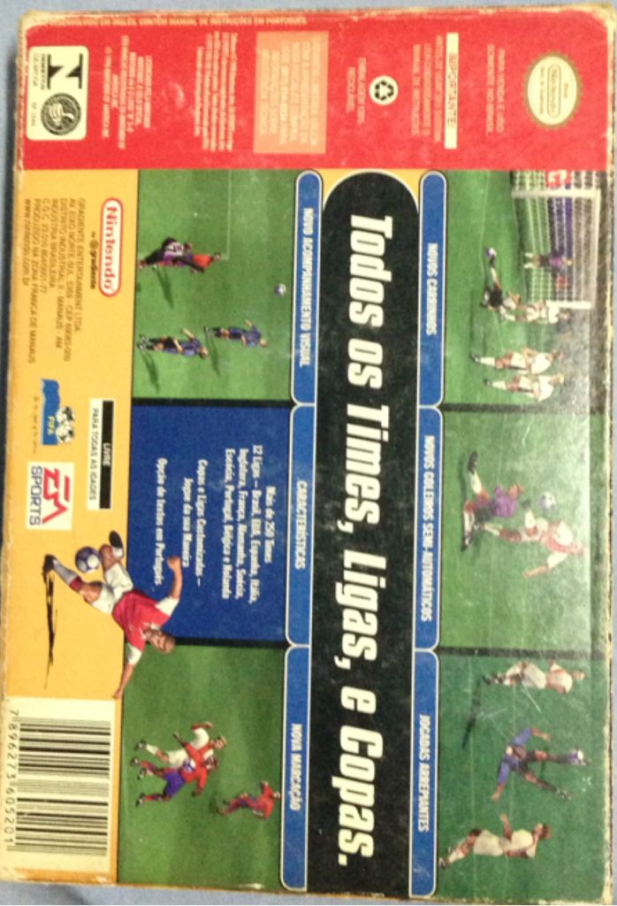 FIFA 99 - Nintendo 64 (N64) video game collectible [Barcode 7896273605201] - Main Image 2