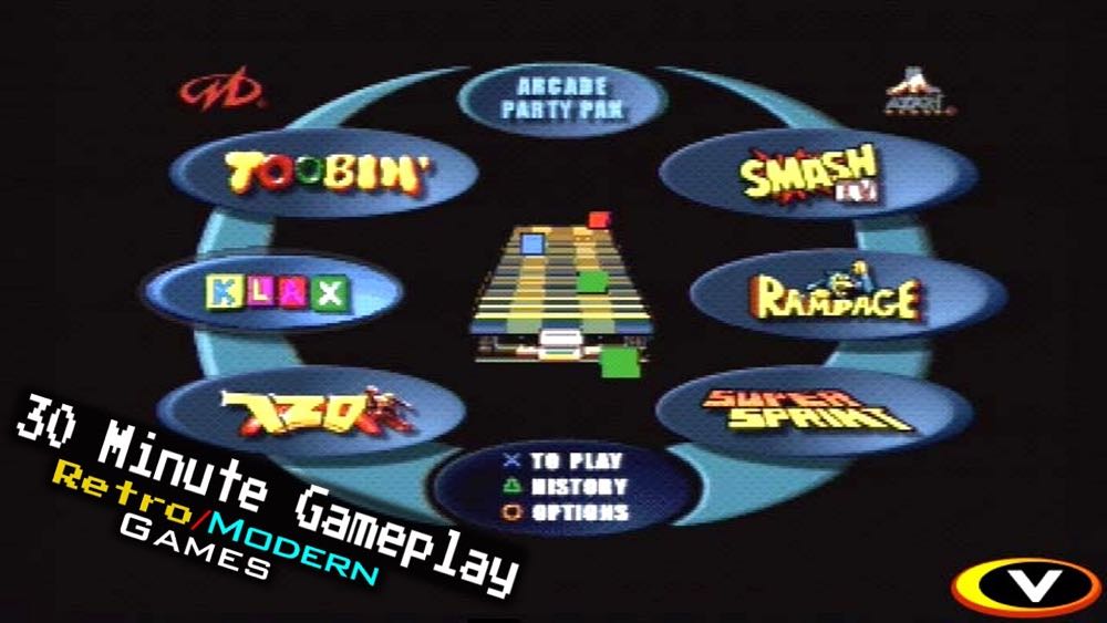 Arcade Party Pak - Sony PlayStation (Midway - 1-2) video game collectible [Barcode 5037930030024] - Main Image 4