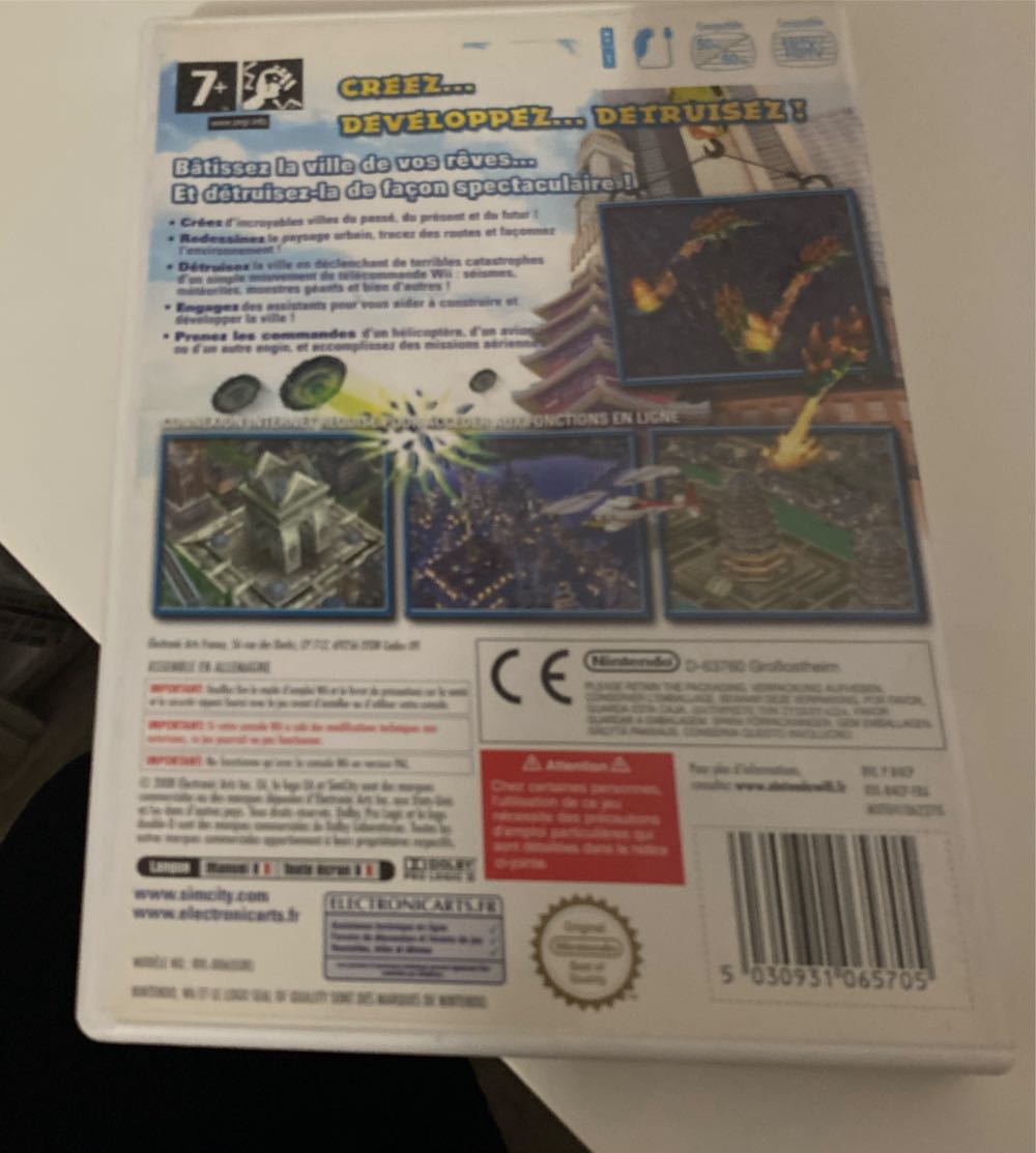 Simcity Creator - Nintendo Wii video game collectible [Barcode 5030931065705] - Main Image 2