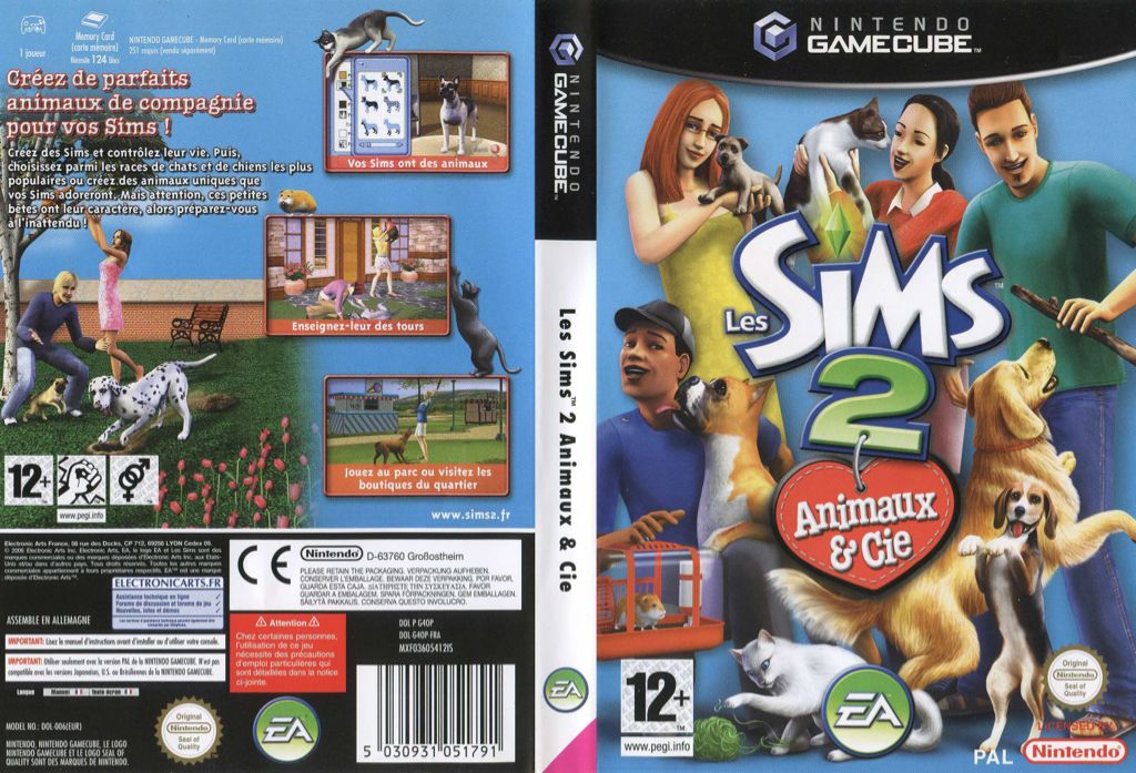 Les Sims 2 - Nintendo GameCube ((EA) Electronic Arts - 2) video game collectible [Barcode 5030931046186] - Main Image 2