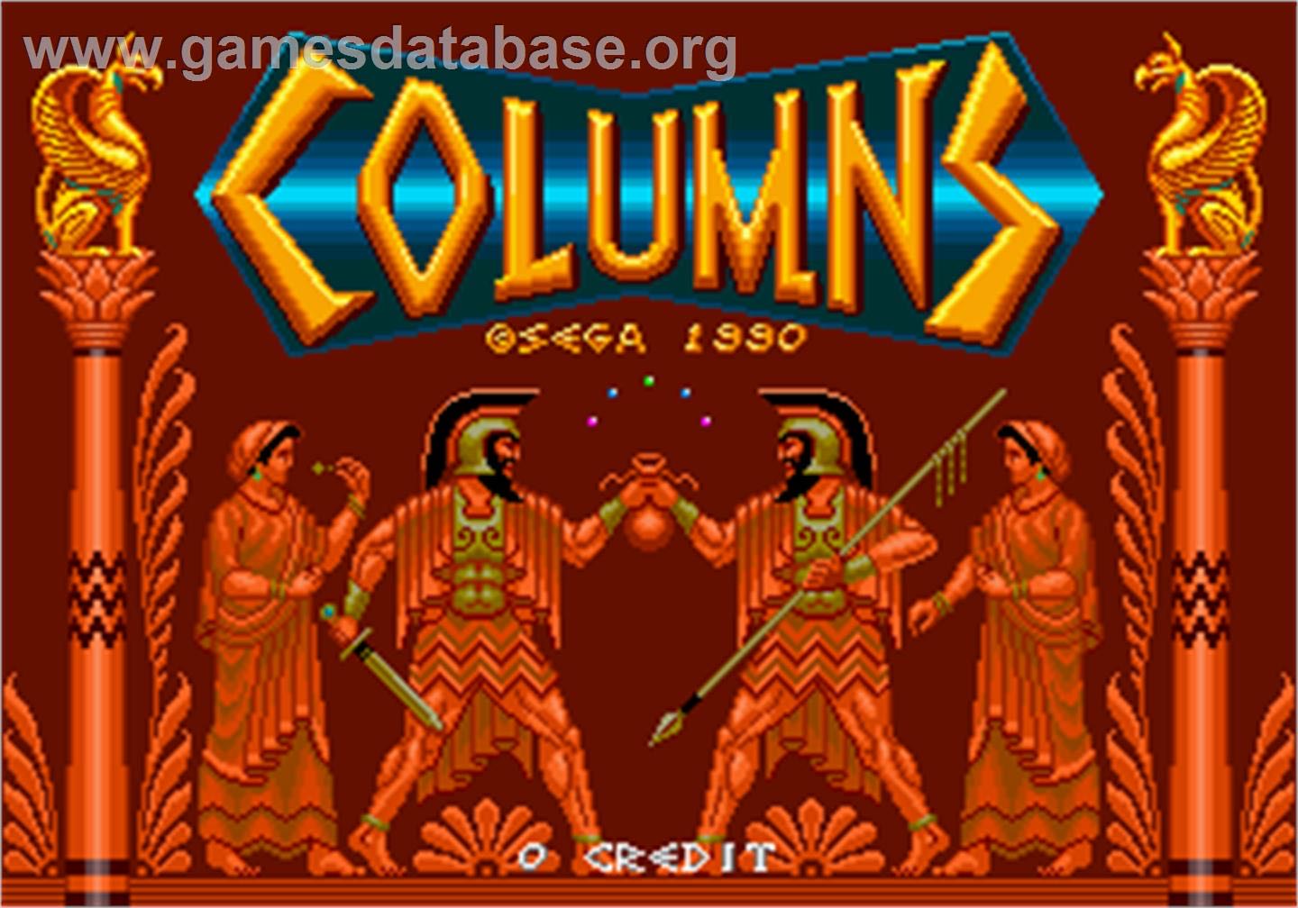 Columns - Sega Dreamcast video game collectible - Main Image 2