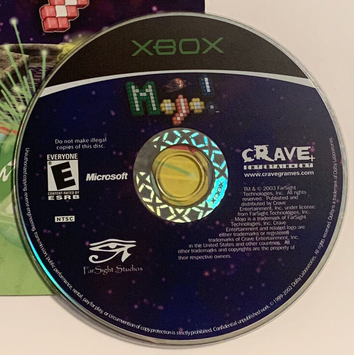 Mojo! - Microsoft Xbox (Crave Entertainment - 1-4) video game collectible [Barcode 650008499056] - Main Image 3