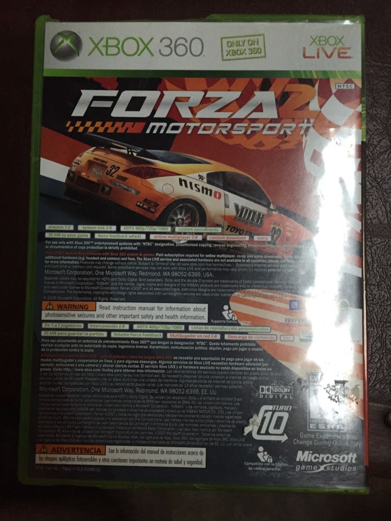 Marvel Ultimate Alliance / Forza Motorsport 2 - Microsoft Xbox 360 video game collectible - Main Image 2