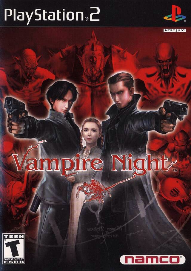 Vampire Night - Sony PlayStation 2 (PS2) (Namco) video game collectible - Main Image 1