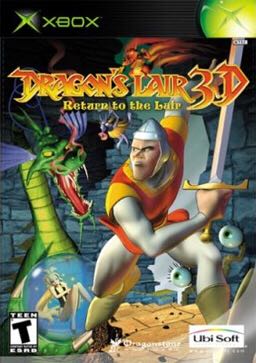 Dragons Lair - Microsoft Xbox video game collectible - Main Image 1