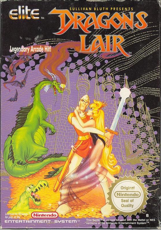 Dragons Lair - Nintendo Entertainment System (NES) video game collectible - Main Image 2