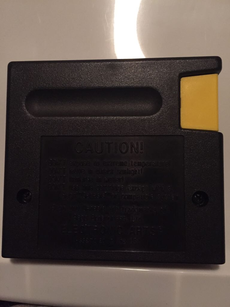 NHLPA Hockey 93 - Sega Genesis (Mega Drive) video game collectible - Main Image 2