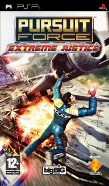 Pursuit Force: Extreme Justice - Sony PlayStation Portable (PSP) (Sony Computer Entertainment - 4) video game collectible [Barcode 711719644590] - Main Image 1