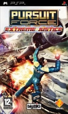 Pursuit Force : Extreme Justice - Sony PlayStation Portable (PSP) (Sony Computer Entertainment Europe - 1 / 2-4) video game collectible [Barcode 711719644699] - Main Image 1