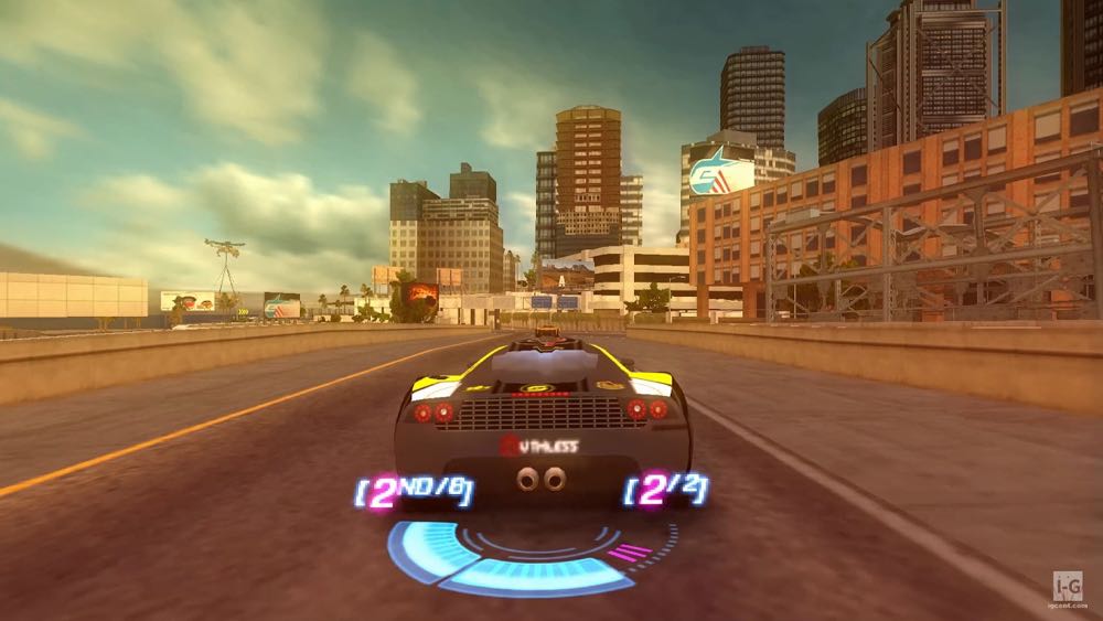 SPLIT SECOND VELOCITY - Sony PlayStation Portable (PSP) (Disney) video game collectible - Main Image 2