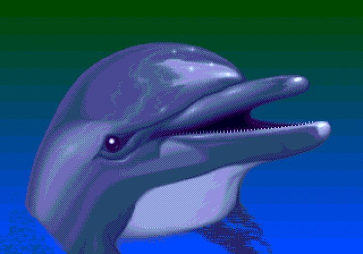 Ecco the Dolphin - Sega Genesis (Mega Drive) (Sega - 1) video game collectible [Barcode 010086010428] - Main Image 4