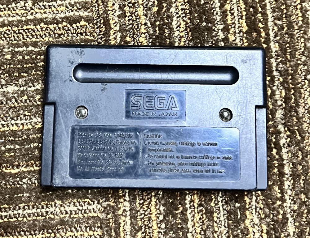 Ecco the Dolphin - Sega Genesis (Mega Drive) (Sega - 1) video game collectible - Main Image 3