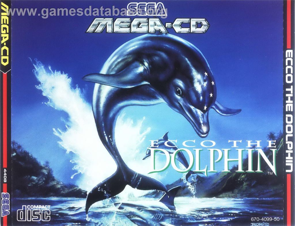 Ecco the Dolphin - Sega Mega CD video game collectible - Main Image 1