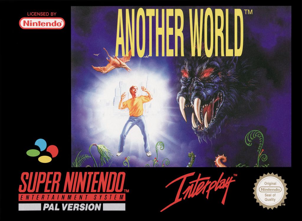 Another World - Nintendo Super Nintendo Entertainment System (SNES) (Interplay) video game collectible - Main Image 1