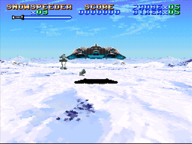 Super Star Wars: The Empire Strikes Back - Nintendo Wii Virtual Console (THQ - 1) video game collectible - Main Image 3