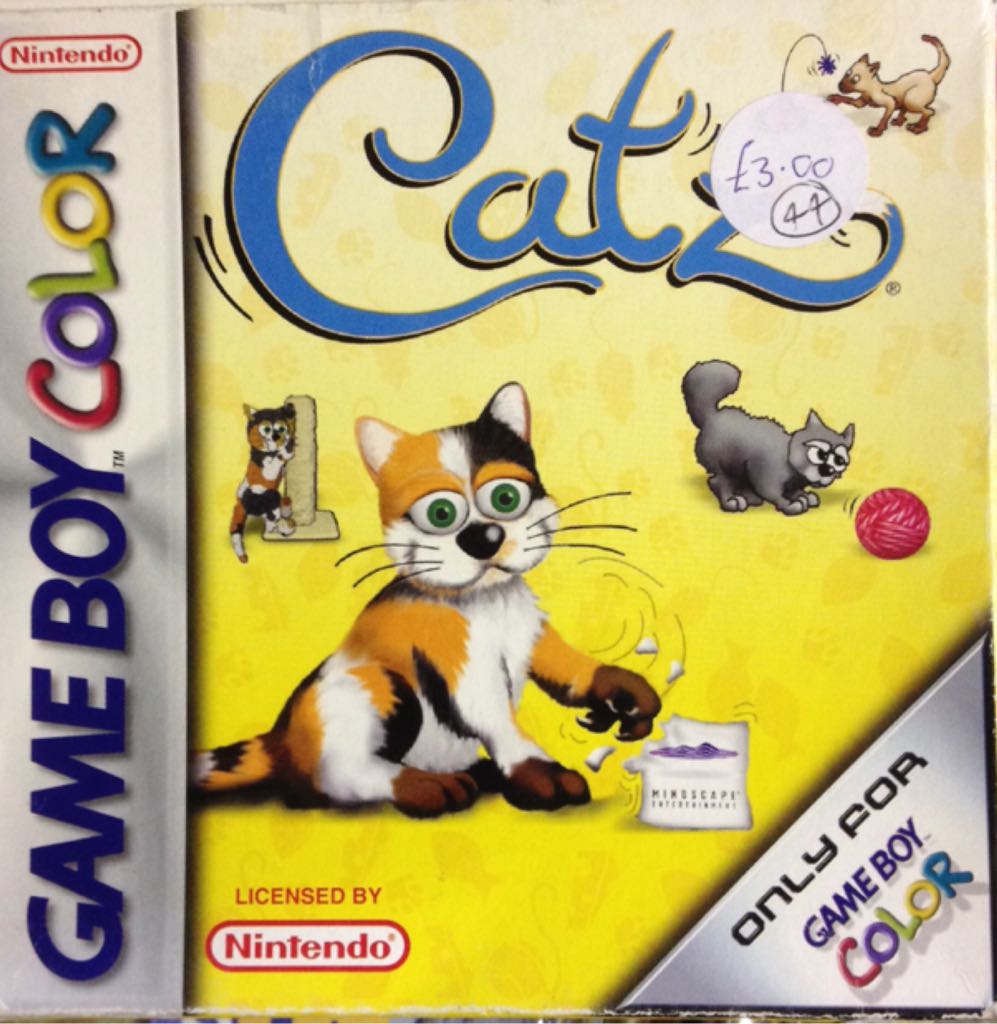 Catz - Nintendo Game Boy Color (Nintendo) video game collectible [Barcode 5390102434069] - Main Image 1