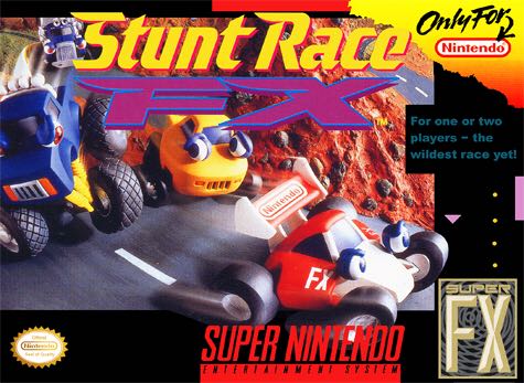 Stunt Race FX - Nintendo Super Nintendo Entertainment System (SNES) video game collectible - Main Image 1