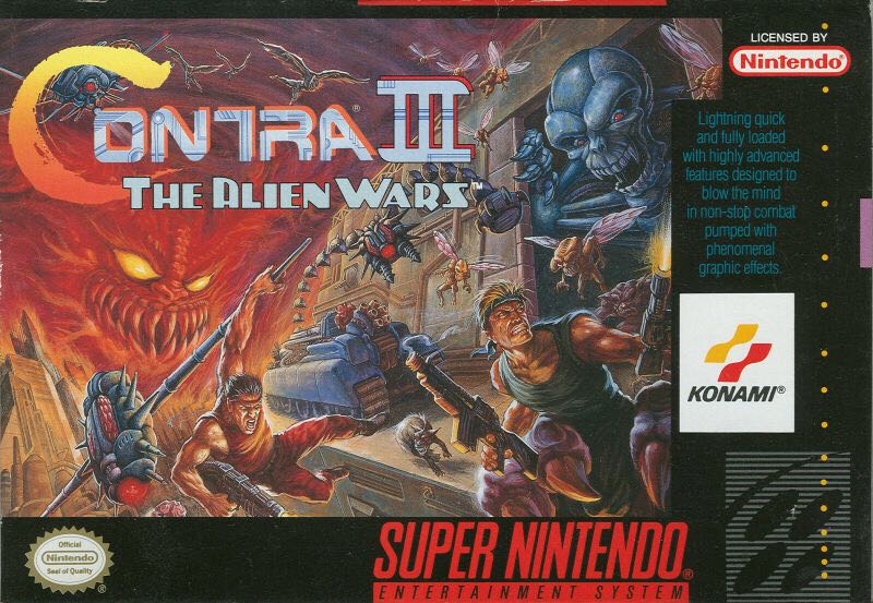 Contra III: The Alien Wars - Nintendo Switch (Konami) video game collectible - Main Image 1