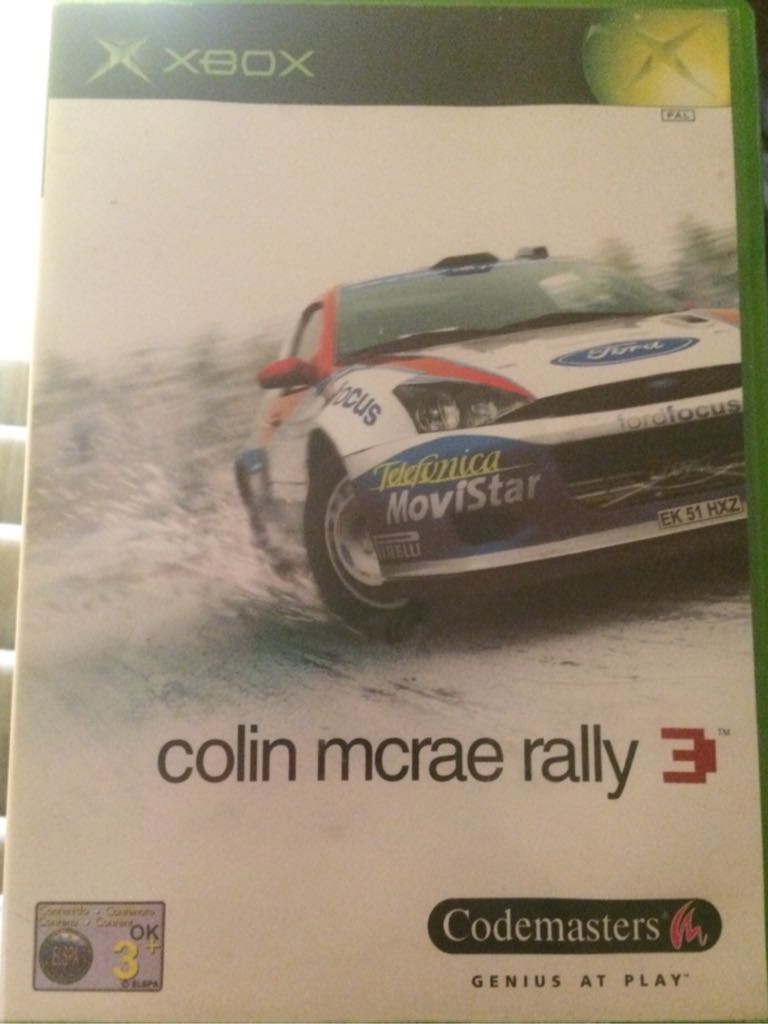 Colin McRae Rally 3 - Microsoft Xbox video game collectible - Main Image 1