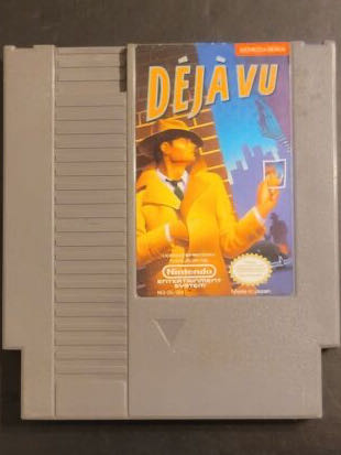 Deja Vu - Nintendo Entertainment System (NES) video game collectible - Main Image 3