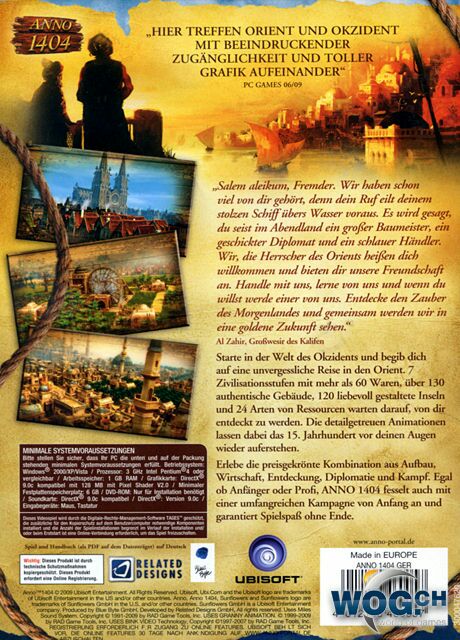 ANNO 1404 - PC video game collectible - Main Image 2