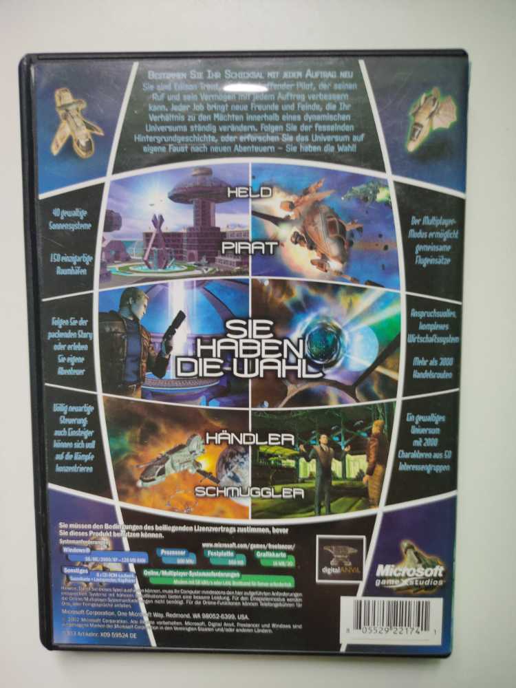 Freelancer - PC (Microsoft Game Studios) video game collectible [Barcode 805529221741] - Main Image 2