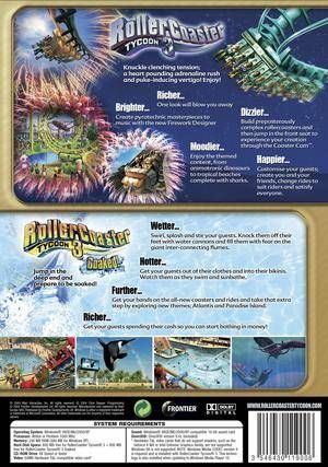 Roller Coaster Tycoon 3 - Gold - PC (Atari - 1) video game collectible - Main Image 2