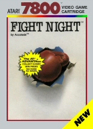 FIGHT NIGHT - Atari 7800 video game collectible - Main Image 1