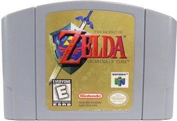 The Legend Of Zelda Ocarina Of Time  - Nintendo 64 (N64) (Nintendo - 1) video game collectible - Main Image 3