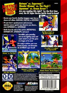 Justice League Task Force - Sega Genesis (Mega Drive) (Acclaim - 1-2) video game collectible [Barcode 021481800330] - Main Image 2