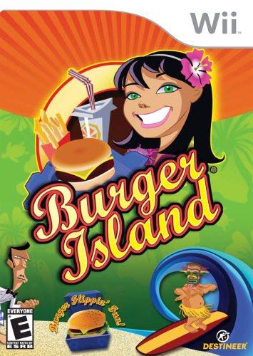Burger Island - Nintendo Wii video game collectible - Main Image 1