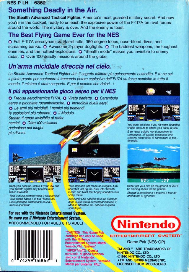 Stealth - Nintendo Entertainment System (NES) (Activation) video game collectible - Main Image 2