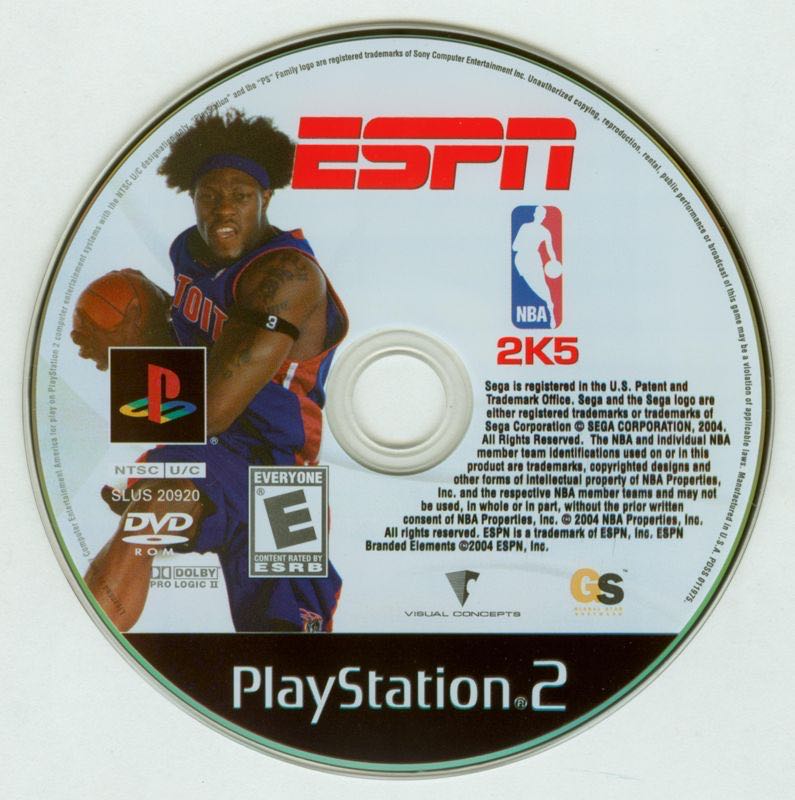 ESPN NBA 2K5 - Sony PlayStation 2 (PS2) (Sega Games - 1-2) video game collectible - Main Image 4