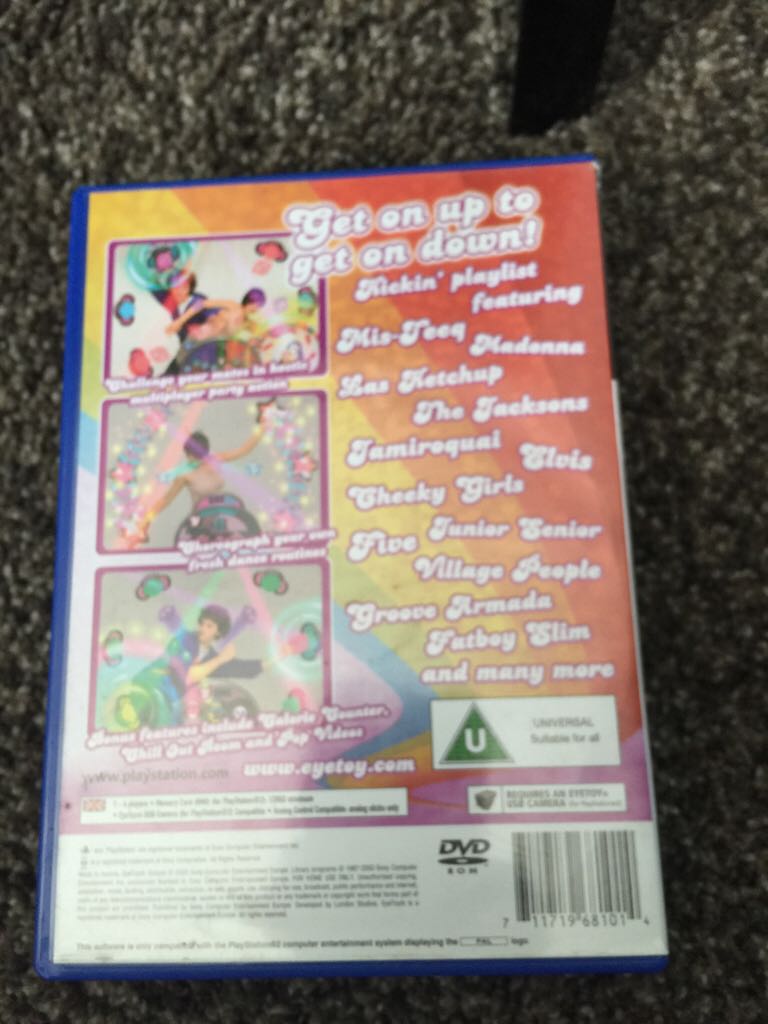 EyeToy Groove - Sony PlayStation 2 (PS2) (London Studio - 4) video game collectible [Barcode 711719681014] - Main Image 2