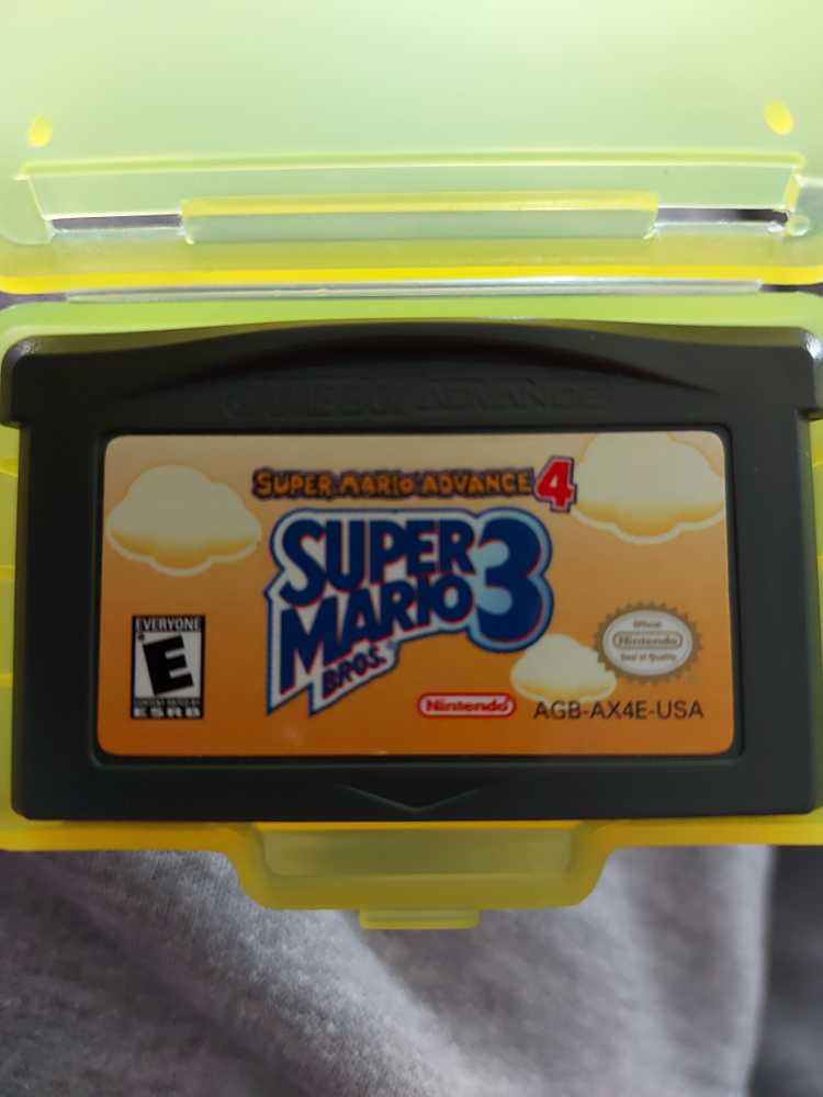 Super Mario Bros 3 - Nintendo Game Boy Advance (GBA) video game collectible - Main Image 2