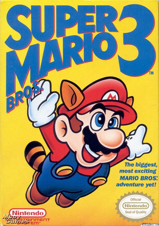 Super Mario Bros 3 - Nintendo Entertainment System (NES) video game collectible - Main Image 1