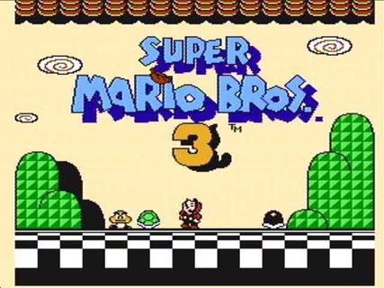 Super Mario Bros 3 - Nintendo Wii Virtual Console video game collectible - Main Image 1