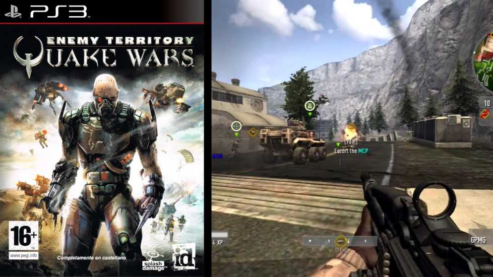 QUAKE WARS Enemy Territory - Sony PlayStation 3 (PS3) video game collectible [Barcode 5030917047039] - Main Image 3