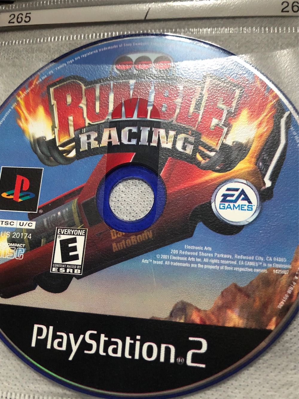 Rumble Racing - Sony PlayStation 2 (PS2) (EA Games - 1-2) video game collectible [Barcode 014633142594] - Main Image 4