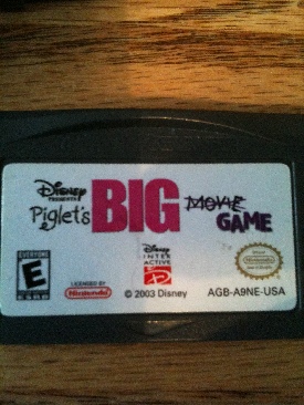 Piglets Big Game - Nintendo Game Boy Advance (GBA) video game collectible - Main Image 1