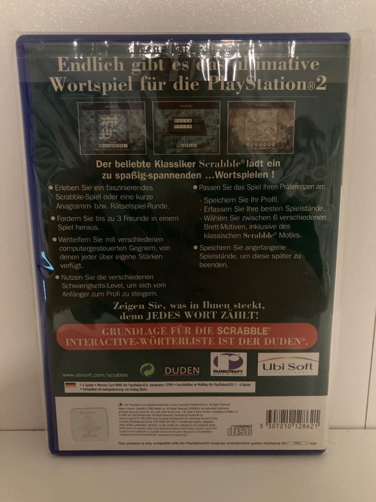 Scrabble Interactive - Sony PlayStation 2 (PS2) video game collectible [Barcode 3307210128621] - Main Image 2