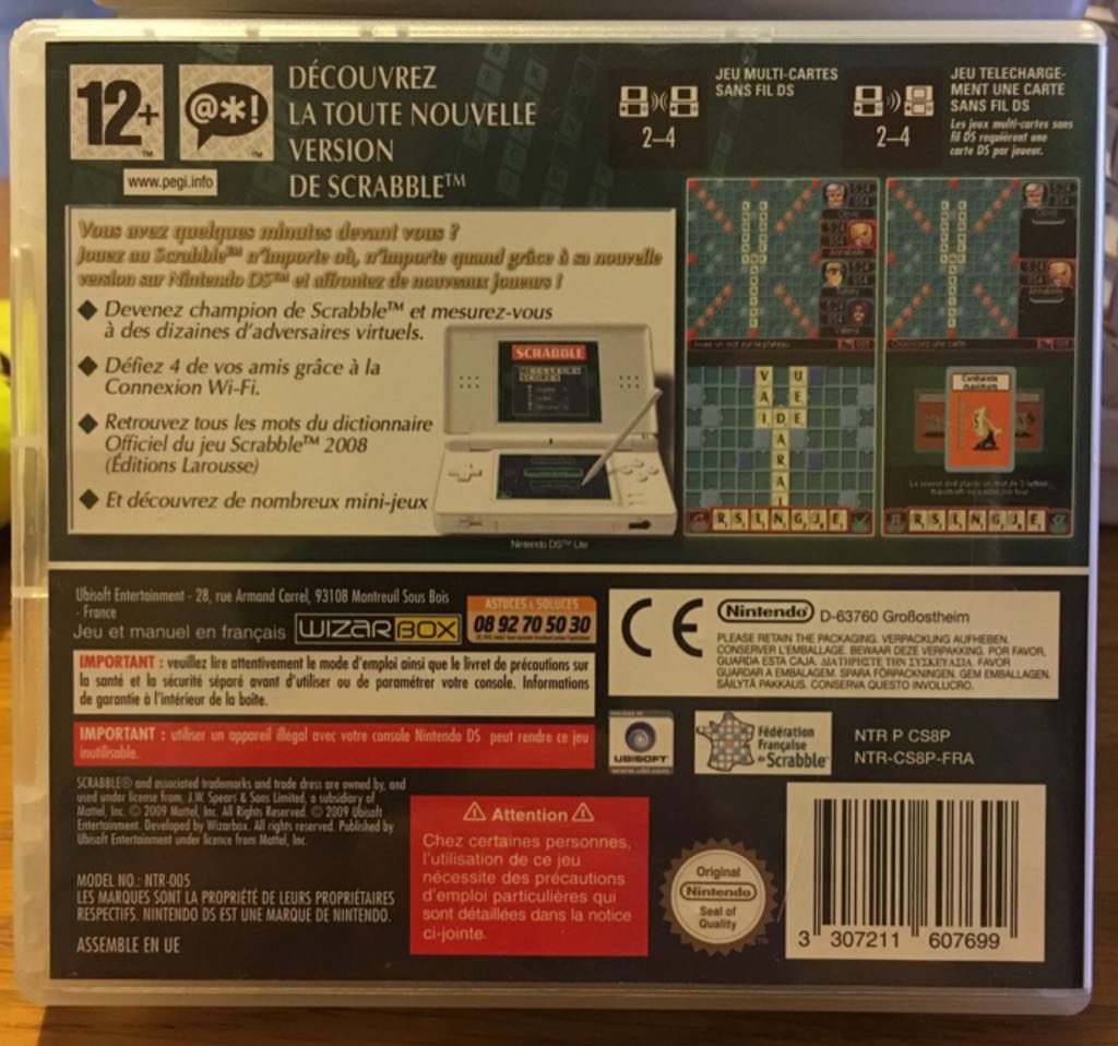 Scrabble Interactive - Nintendo DS video game collectible - Main Image 2