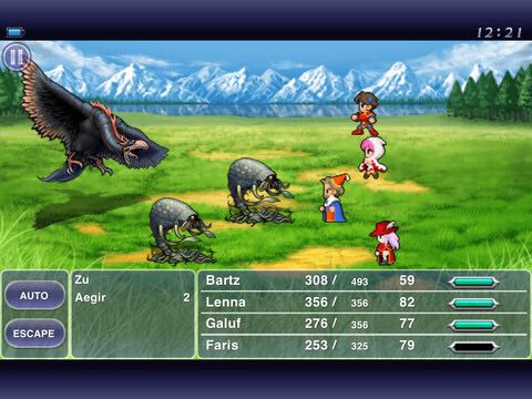 Final Fantasy V - Apple iOS video game collectible - Main Image 2