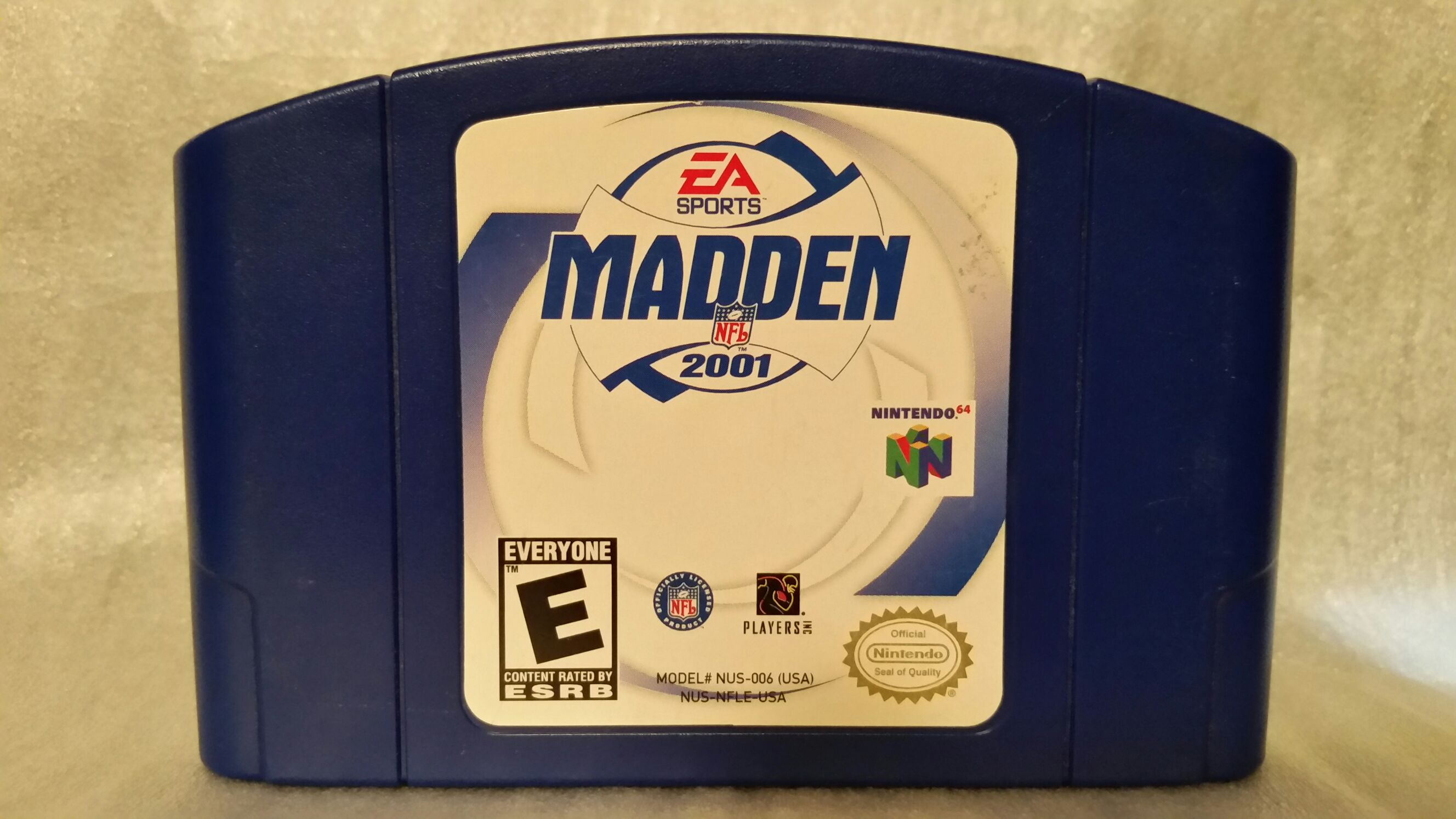 Madden 2001 - Nintendo 64 (N64) video game collectible - Main Image 1