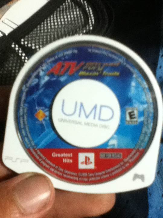 ATV Offroad Furry Blazin Trails - Sony PlayStation Portable (PSP) video game collectible - Main Image 1