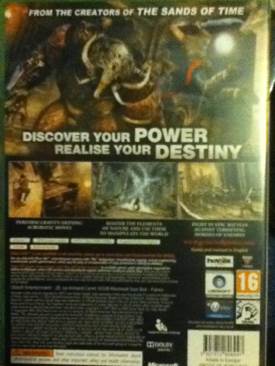 Prince of Persia: The Forgotten Sands - Microsoft Xbox 360 (Ubisoft - 1) video game collectible [Barcode 3307212806947] - Main Image 2