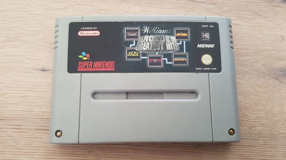 Williams Arcades Greatest Hits - Nintendo Super Nintendo Entertainment System (SNES) (Williams Entertainment) video game collectible - Main Image 2