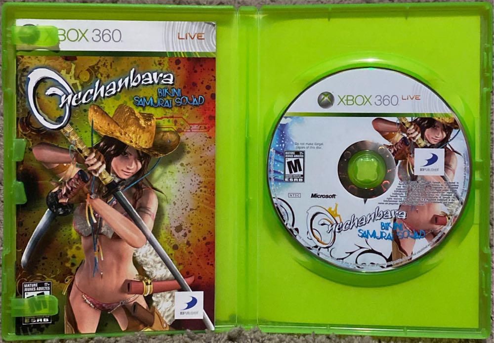 Onechanbara: Bikini Samurai Squad - Microsoft Xbox 360 (D3 Publisher - 2) video game collectible [Barcode 879278210066] - Main Image 3