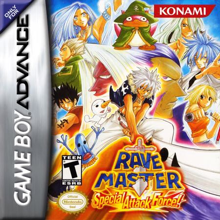 Rave Master: Special Attack Force! - Nintendo Game Boy Advance (GBA) (Konami - 2) video game collectible - Main Image 1