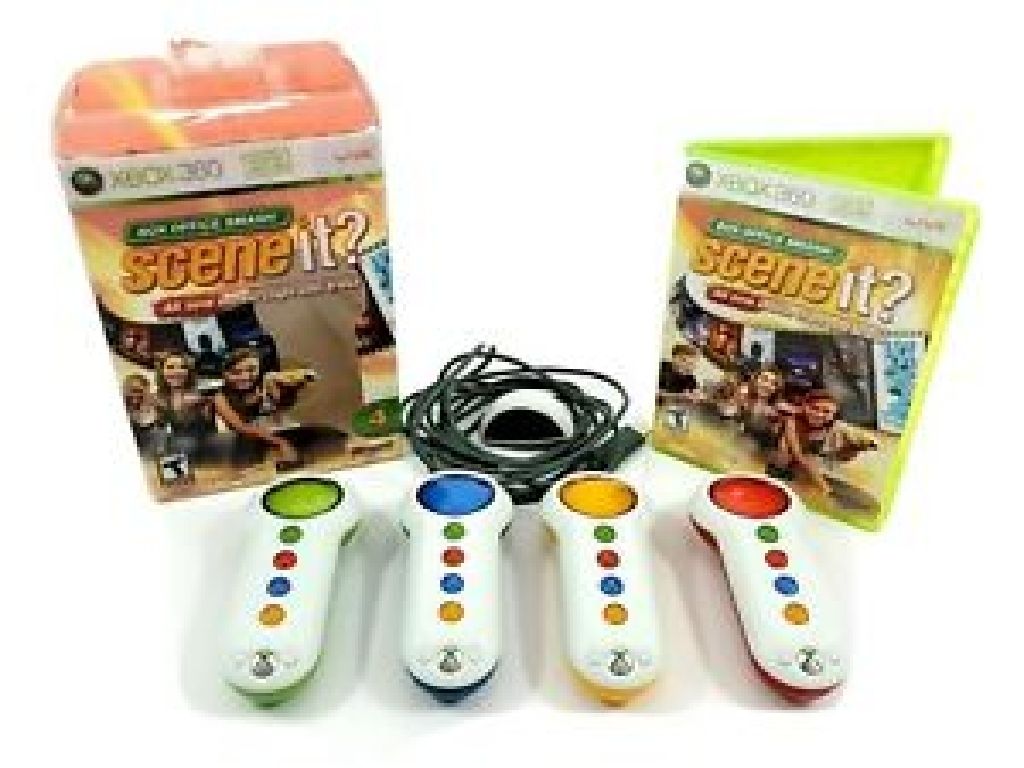 Scene It?: Box Office Smash - Microsoft Xbox 360 (Microsoft Game Studios - 4) video game collectible [Barcode 882224759137] - Main Image 2